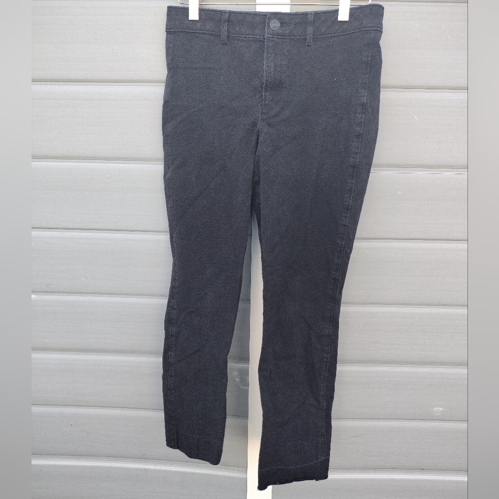 Women's AYR The Daily Dose Straight Leg Chino Pants in Black, Size 28